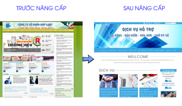 Dịch vụ nâng cấp website