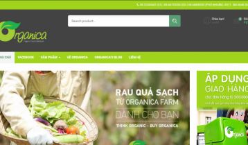 Thiết kế Website Thực Phẩm Sạch Hồ Chí Minh