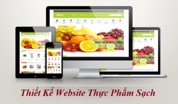 Thiết Kế Website Thực Phẩm Đẹp