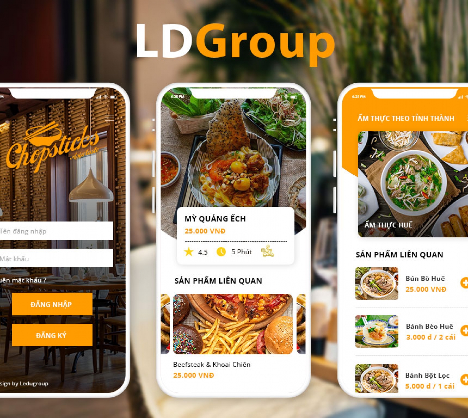 App nhà hàng