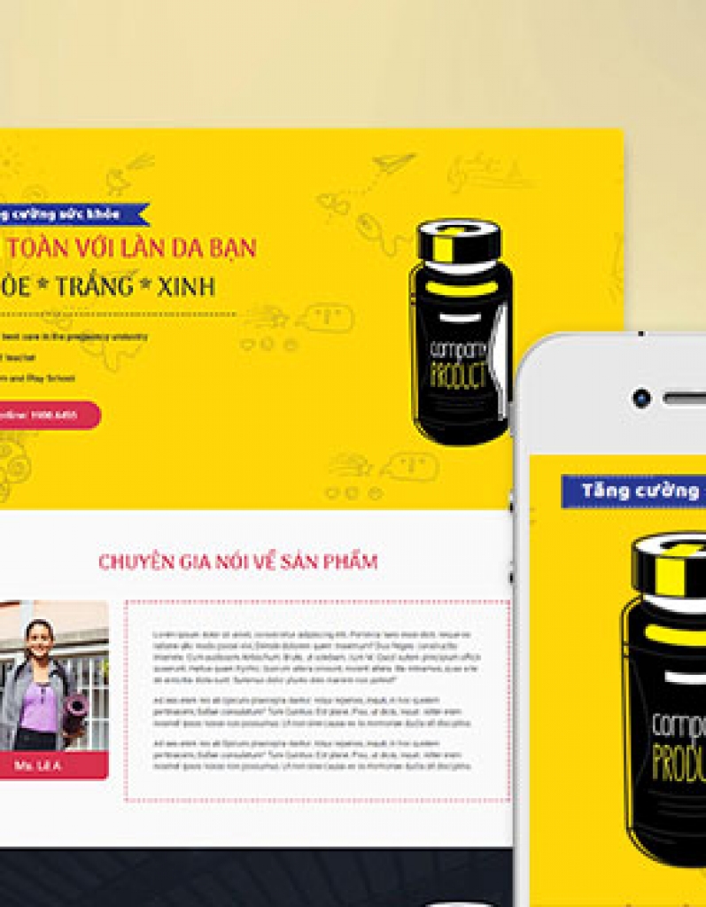 LANDINGPAGE ( MẪU 2 )